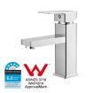 WELS Bathroom Tap Basin Mixer Chromed Washing Basin Tap 360 degree Swivel Laundry Sink Faucet