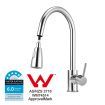 WELS Pull Out Kitchen Tap Mixer Swivel Sink Faucet Tap Kitchen Laundry Tap with Stream and Spray Modes