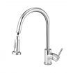 WELS Pull Out Kitchen Tap Mixer Laundry Faucet Sink Tap 360 degree Swivel with Hot and Cold Water