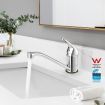 WELS Kitchen Tap Mixer Sink Faucet Mixer Tap Laundry Basin Tap with 360 degree Swivel Spout