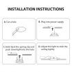 10x LED Downlight Kit Ceiling Bathroom Tri-colour CCT Changeable Dimmable Downlights 9W 90MM