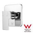 Bathroom Tap Mixer Bath Shower Mixer Tap with Brass Body Chromed Finish