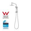 Dual Shower Head Set Tap Mixer Rain Handheld With Hot and Cold Water
