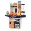 65 Pcs Kids Kitchen Play Set Pretend Cooking Toy Children Cookware Utensils Blue