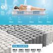 DreamZ 5 Zoned Pocket Spring Bed Mattress in Single Size