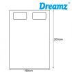 Dreamz Bamboo Pillowtop Mattress Topper Protector Waterproof Cool Cover Queen