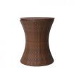 Cooler Ice Bucket Table Bar Outdoor Setting Furniture Patio Pool Storage Box Brown
