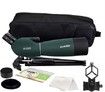 Spotting Scope Tripod Hunting Birding 25-75x70 Angled Waterproof Range Shooting Phone Adapter Target Stargazing Wildlife Viewing Nature Observation Monocular