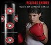 1.6M Inflatable Punching Bag Freestanding Boxing Bag Bounce Back for Taekwondo, MMA, Kids Adults Punching Boxing Bag