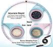 Exercise Hula Hoop 6 Sections Detachable Adjustable Weight loss waist slim Size 90cm