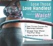 Exercise Hula Hoop 6 Sections Detachable Adjustable Weight loss waist slim Size 90cm