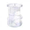 Makeup Organiser Acrylic Rotating Cosmetic Organizer Holder Clear Display Drawer