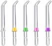 Flosser Replacement Tips for Waterpik Water Flosser , Reach Flosser Refill Heads Replacement Heads for Waterpik, Compatible with Waterpik Oral Irrigator & Dental Flosser