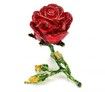2021 New Luxury Alloy Enamel Stereoscopic Rose Flower Jewelry Gift Box Necklace Rings Earrings Gifts Boxes Pack Carrying Cases