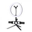 LED Ring Light with Tripod Stand Phone Holder Dimmable Studio Photo Makeup Lamp Type2
