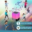 Touch Sensor Bedside Lamp Dimmable Warm Light Alarm Clock, MP3 Player, USB, AUX, Best Gift for Kids, Party, Outdoor, Bedroom,Camping