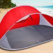 Pop Up Camping Tent Beach Portable Hiking Sun Shade Shelter - Red