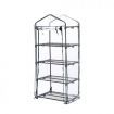 4 Tier Mini Greenhouse Garden Shed PVC Cover Film Frame Tunnel Plant Green House
