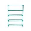 2x 5 Tier Plant Shelve Garden Greenhouse Steel Storage Shelving Frame Stand Rack