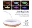 iffusers for Essential Oils, 500ml Wood Grain Essential Oil Diffuser Ultrasonice Aromatherapy Diffusers Aroma Cool Mist Humidifier with Timer Waterless Auto Off, Large, Dark
