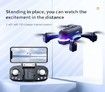 2021 Newest LSRC Rainbow Mini Drone 720P HD Dual Camera WIFI FPV Hight Hold One Key Return Quadcopter RC Dron Kid Gifts