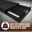 Steel Under Tray Tool Box Truck Ute Tool Boxes ToolBox Roller Drawer Black