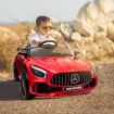 Mercedes-Benz Licensed Children Kids Electric Ride on Toy 2.4G R/C Remote Control Age 3+ Red