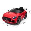Mercedes-Benz Licensed Children Kids Electric Ride on Toy 2.4G R/C Remote Control Age 3+ Red