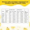 Automatic 42 Egg Incubator Digital Hatching Chicken Pigeon Quail Eggs Hatcher with LED Candle Lamps