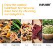 Maxkon Food Dehydrator Fruit Vegetable Meat Dryer Maker Machine 6 Trays and Timer
