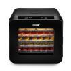 Maxkon Food Dehydrator Fruit Vegetable Meat Dryer Maker Machine 6 Trays and Timer