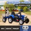 Kids Off Road Ride On Toys Electric 2.4G R/C Remote Control Blue
