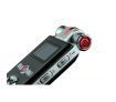 T80 1" LCD Digital USB Rechargeable Voice Recorder / MP3 Player / USB Flash Drive - Black + Silver (8GB)