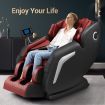 HOMASA Zero-Gravity Full Body Massage Chair Shiatsu Kneading Massager Electric Recliner Touch Control