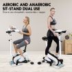 Genki Magnetic Cross Trainer Elliptical Trainer Machine Home Gym Equipment with LED Display