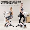 Genki Magnetic Cross Trainer Elliptical Machine Trainer Home Gym Equipment with Handlebars