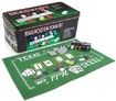 Gamie Texas Holdem Poker Game Set Includes Mat, 2 Card Decks, Chips, Chip Holder and Tin Storage Box Gift for Kids and Adults