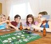 Gamie Texas Holdem Poker Game Set Includes Mat, 2 Card Decks, Chips, Chip Holder and Tin Storage Box Gift for Kids and Adults