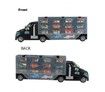 49pcs Double-sided Trailer Expandable Animal Dinosaur Transporter Simulation Container Trucks Construction