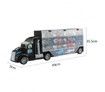 49pcs Double-sided Trailer Expandable Animal Dinosaur Transporter Simulation Container Trucks Construction