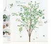 2PCS Self-Adhesive Plant Wall Murals ,DIY Wall Stickers with Green Trees 90x60cm