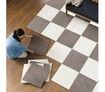 10 PCS Warm Self-adhesive Baby Puzzle Mat Play Mat Kids Interlocking Exercise Tiles Rugs Floor Toys Carpet Carpet Climbing Pad 5pcs coffee and 5pcs Beige