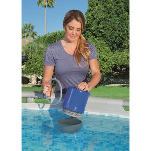 Flowclear Wall Mount Pool Surface Skimmer Cleans Above Ground Pools