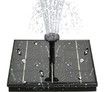 Solar Fountain Pump,4W Solar Powered Birdbath Fountain Pump,Free Standing Floating Water Pump for Pond,Garden,Pool,Fish Tank, Aquarium