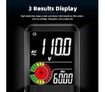 BSIDE Digital Multimeter, Color LCD 3 Results Display 9999 Counts Voltmeter, Rechargeable with Smart Mode, Capacitance Ohm Hz Diode Duty Cycle Live Check Voltage Tester