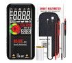 BSIDE Digital Multimeter, Color LCD 3 Results Display 9999 Counts Voltmeter, Rechargeable with Smart Mode, Capacitance Ohm Hz Diode Duty Cycle Live Check Voltage Tester