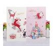 24PCS Christmas Cards Assorted Designs Fold size 12x21cm