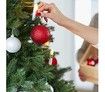 34pcs Christmas Tree Ornaments Set Shatterproof Holiday Ornaments Balls Color Red+Gold