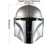 The Mandalorian Helmet SW Halloween Cosplay Costume Injection Molded Model PVC Mask