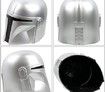 The Mandalorian Helmet SW Halloween Cosplay Costume Injection Molded Model PVC Mask
